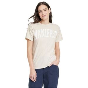 Grayson Threads Beige Manifest Tee